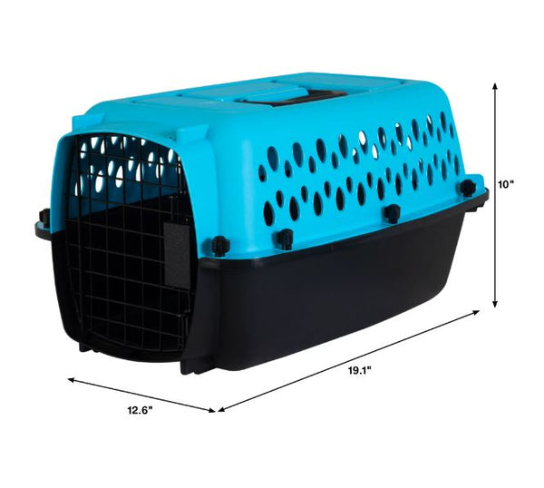 Dropship Small 19 Collapsible Plastic Pet Kennel, Pet Carrier