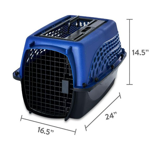 SportPet Small 19 Collapsible Plastic Pet Kennel, Pet Carrier, Dog, Cat,  Small Animal